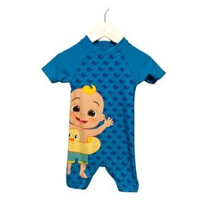 ⭐️ 5/$30 Cocomelon Kids Swim Rashguard size 6-12 Months